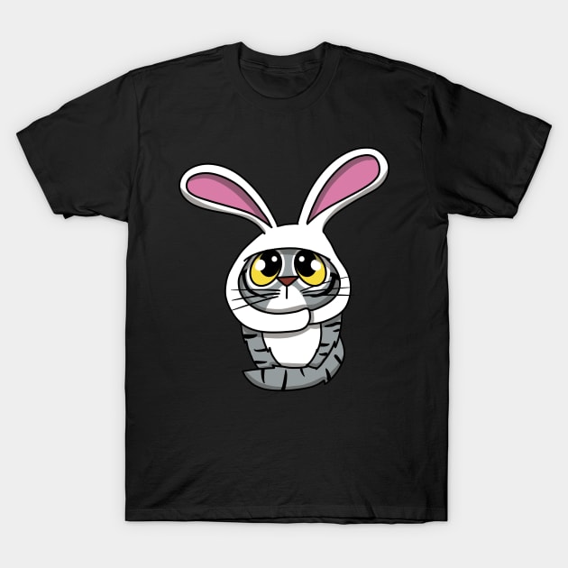 Bunny Kitty T-Shirt by Nuffypuffy